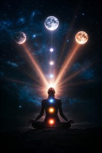 Chakra-Meditationen mit der Mondenergie