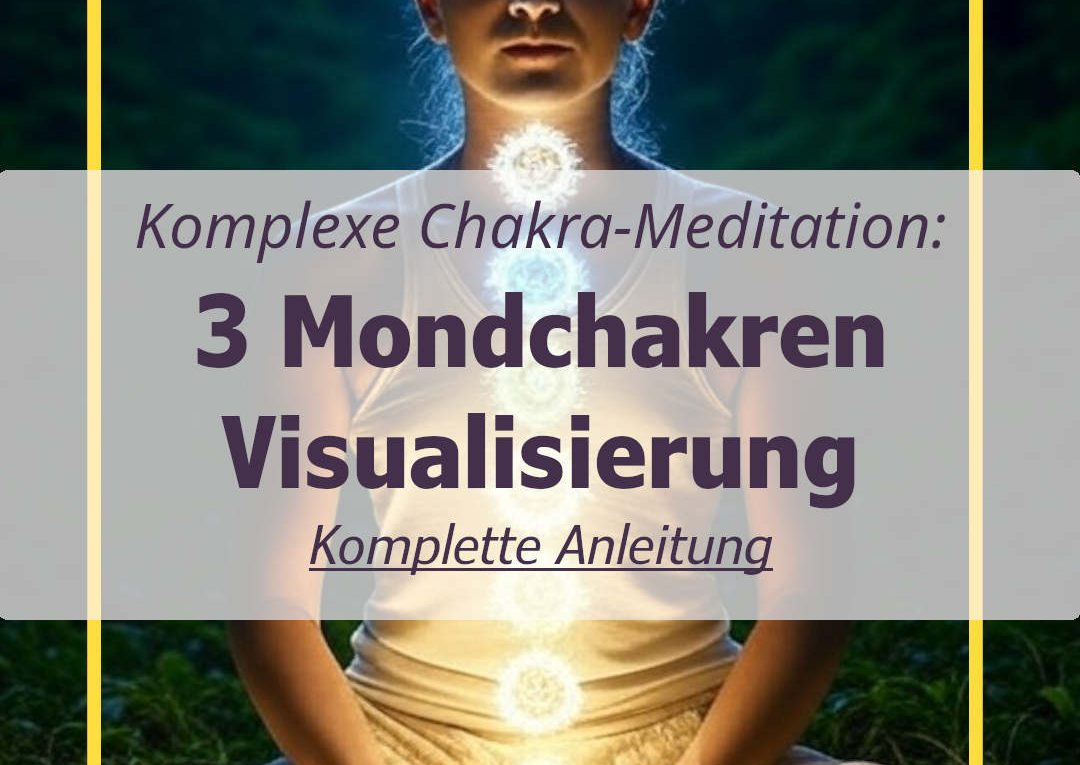 Komplexe Chakra-Meditation - Visualisierung Mond-Chakren - Intuitives Erkennen der Verbindungen zwischen den Mond-Chakren