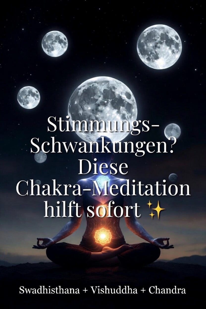 Stimmungs-Schwankungen? Diese Chakra-Meditation hilft sofort.